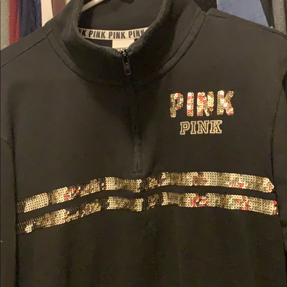Pink hoodie